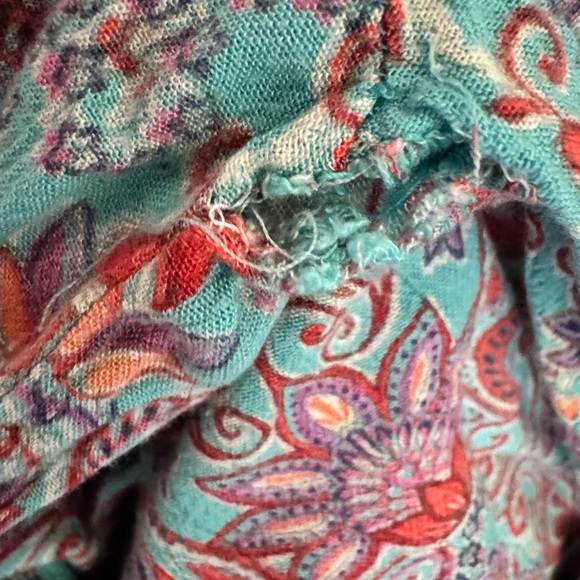 Jumper pants flowy one piece suit Bohemian Paisley Spaghetti Strap Dress - Picture 11 of 11